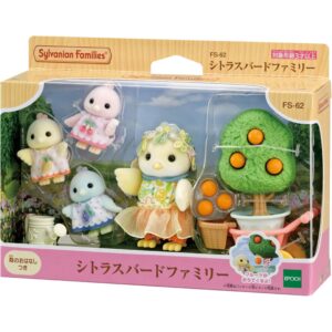 Sylvanian Families Citrus Bird Family Set