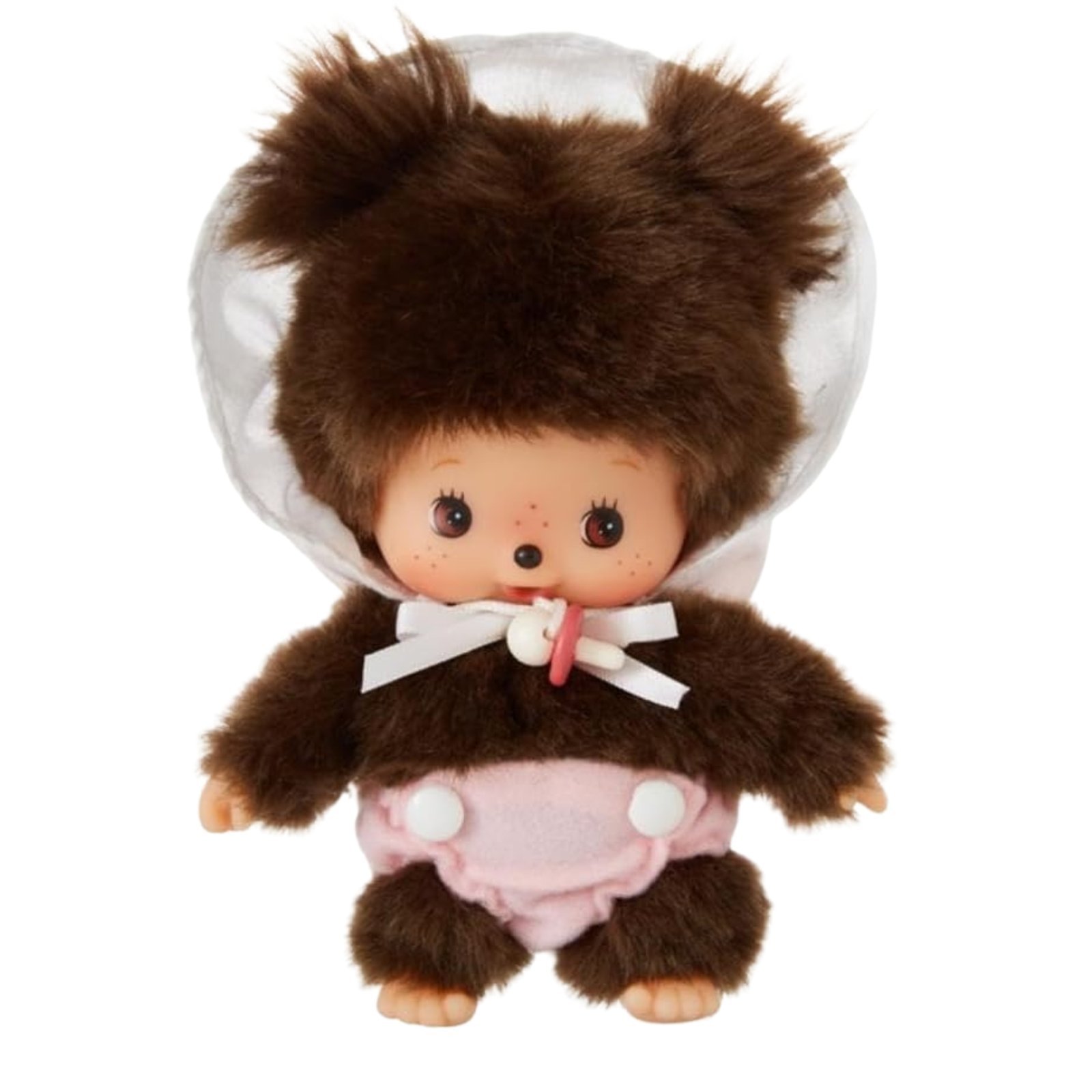 Monchhichi Pink Baby Plushie