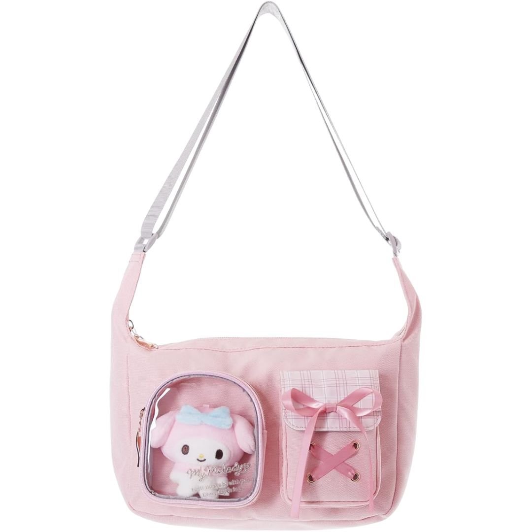 My Melody Bow Plushie Shoulder Bag