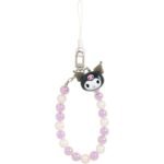 Kuromi 3D Bead Phone Strap
