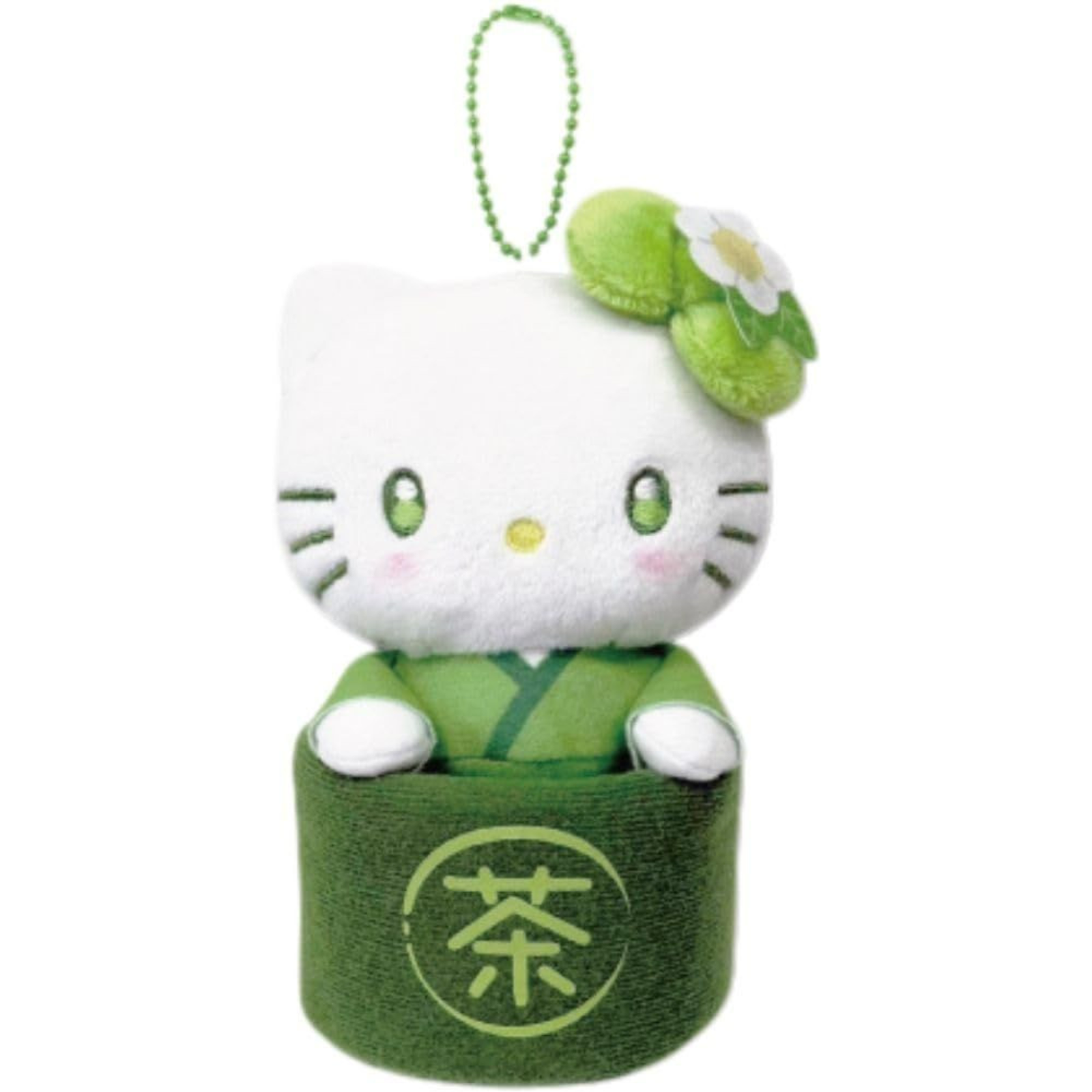 Untitled design - 7 Hatayama Shoji Hello Kitty Matcha Bowl Plushie - Image 1